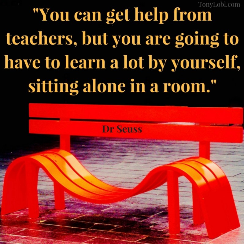 "Red bench" by Tony Lobl - web